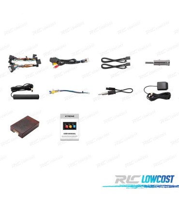 RADIO GPS ANDROID 10 PARA MERCEDES CLASE S W220 98-05 4G
