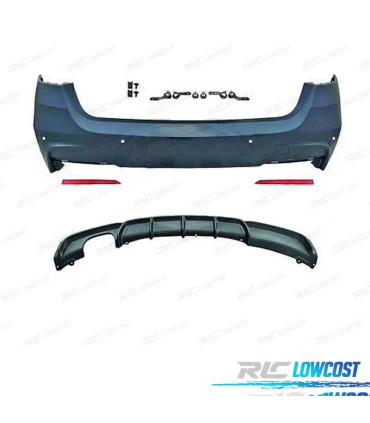 PARAGOLPES TRASERO BMW F31 TOURING LOOK M PERFORMANCE PDC