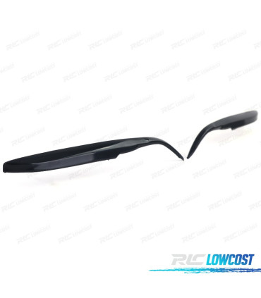 PESTAÑAS DE FAROS BMW E46 SEDAN TOURING 01- NEGRO