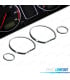 AROS CUADRO DE INSTRUMENTOS VOLKSWAGEN VW GOLF 3 VENTO 91-97 CROMO