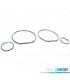 AROS CUADRO DE INSTRUMENTOS VOLKSWAGEN VW GOLF 3 VENTO 91-97 CROMO