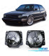FAROS VOLKSWAGEN VW GOLF 2 83-91 IRON CROSS NEGRO AHUMADO