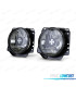 FAROS VOLKSWAGEN VW GOLF 2 83-91 IRON CROSS NEGRO AHUMADO