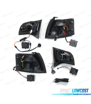 PILOTOS FULL LED AUDI A4 B7 04-08 AVANT NEGRO