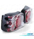 PILOTOS SEAT IBIZA 6K 93-99 ROJO NEGRO