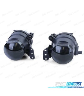 FAROS ANTINIEBLA BMW E46 E90 E91 E60 E61 E63 E64 E83 NEGRO AHUMADO