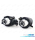 FAROS ANTINIEBLA BMW E46 E90 E91 E60 E61 E63 E64 E83 NEGRO AHUMADO