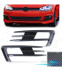 REJILLAS NIEBLA PARA VOLKSWAGEN VW GOLF 7 12-17 LOOK GTI CARBONO