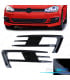 REJILLAS NIEBLA VOLKSWAGEN VW GOLF 7 12-17 LOOK  GTI NEGRO BRILLO