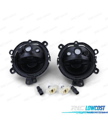 FAROS ANTINIEBLA MINI ONE COOPER F54 F55 F56 F57 13- NEGRO AHUMADO