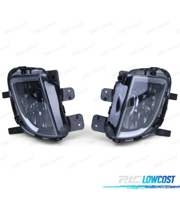 FAROS ANTINIEBLA PARA VOLKSWAGEN VW GOLF VI 6 GTI GTD 08-11 AHUMADO