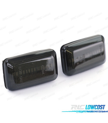INTERMITENTES LATERALES PARA VOLKSWAGEN VW AUDI LED NEGRO AHUMADO