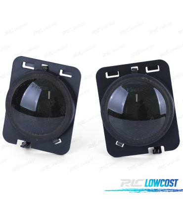 INTERMITENTES LATERALES JEEP WRANGLER JK 07-17 LED NEGRO