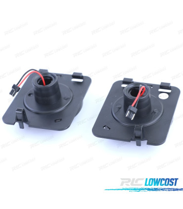 INTERMITENTES LATERALES JEEP WRANGLER JK 07-17 LED NEGRO
