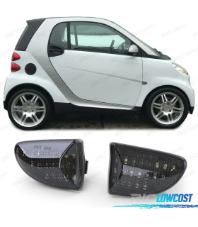 INTERMITENTES LATERALES PARA SMART FORTWO 451 07- LED NEGRO
