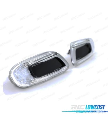 INTERMITENTES LATERALES PARA MINI COOPER F55 F56 F57 13- LED NEGRO PLATA