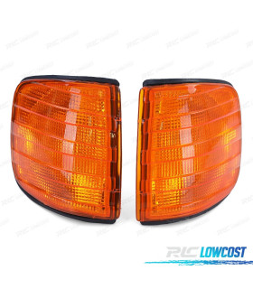 INTERMITENTES FRONTALES MERCEDES CLASE S W126 79-91 NARANJA