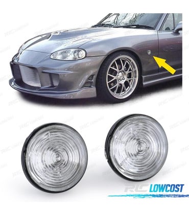 INTERMITENTES LATERALES MAZDA MX5 NA NB NBFL 90-05 BLANCO
