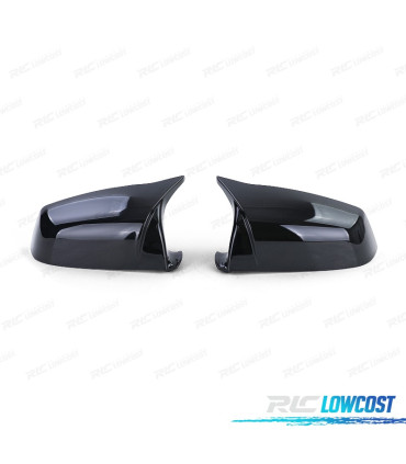 CARCASAS ESPEJO BMW E60 E61 07-10 LOOK M NEGRO BRILLO