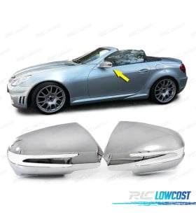 CARCASAS ESPEJO PARA MERCEDES SLK R171 08-11 CROMO