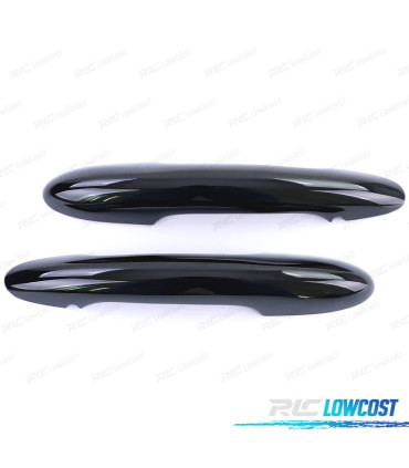CARCASA TIRADOR PUERTA MINI F55 F56 F57 NEGRO BRILLO