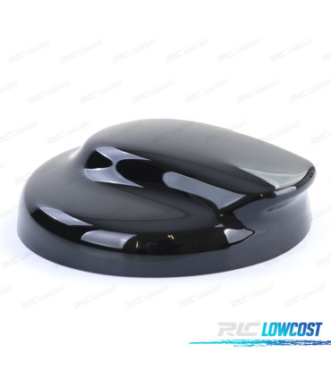 TAPA DEPOSITO MINI R55 R56 R57 06-13 NEGRO BRILLO