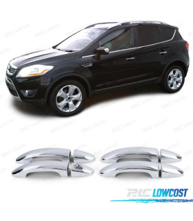 CARCASA TIRADOR PUERTA FORD KUGA I 08-12 CROMO