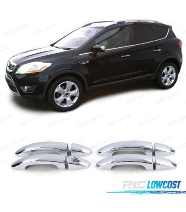 CARCASA TIRADOR PUERTA FORD KUGA I 08-12 CROMO