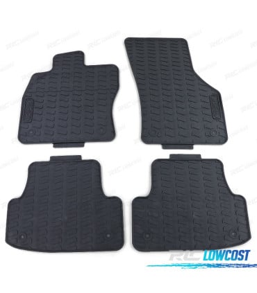 ALFOMBRILLAS GOMA AUDI A3 8V 12- 4 PIEZAS