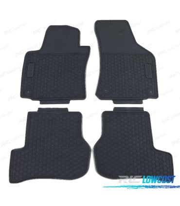 ALFOMBRILLAS GOMA VOLKSWAGEN VW GOLF 5 03-09 4 PIEZAS