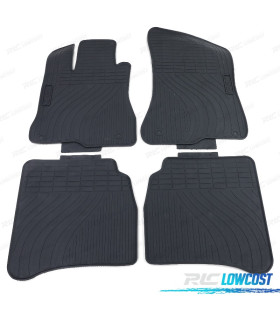 ALFOMBRILLAS GOMA MERCEDES CLASE S W221 05-13 4 PIEZAS