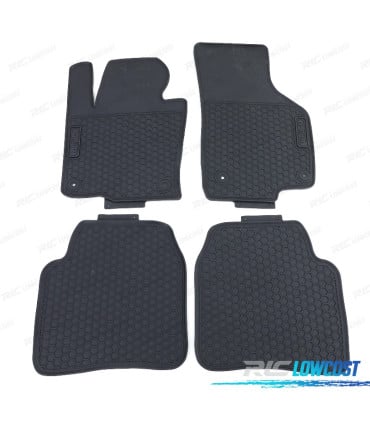 ALFOMBRILLAS GOMA SKODA SUPERB 3T4 08-15 4 PIEZAS