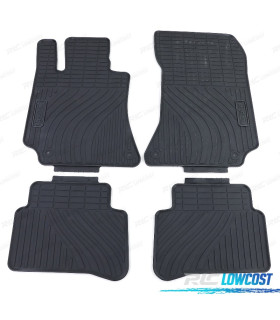 ALFOMBRILLAS GOMA MERCEDES CLASE E W212 09-16 4 PIEZAS