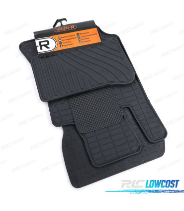ALFOMBRILLAS GOMA MERCEDES CLASE E W212 09-16 4 PIEZAS
