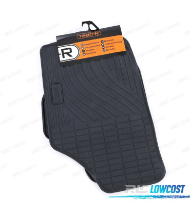 ALFOMBRILLAS GOMA PEUGEOT 207 WA WC WK 06-14 4 PIEZAS