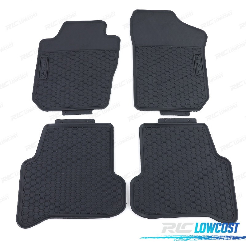 ALFOMBRILLAS GOMA PARA SEAT IBIZA 4 6J 6P 08- 4 PIEZAS