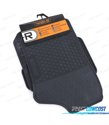 ALFOMBRILLAS GOMA SEAT IBIZA 4 6J 6P 08- 4 PIEZAS