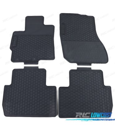 ALFOMBRILLAS GOMA MITSUBISHI OUTLANDER GG GF ZJ 13- 4 PIEZAS