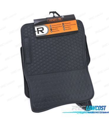 ALFOMBRILLAS GOMA MITSUBISHI PAJERO 4 07- 4 PIEZAS