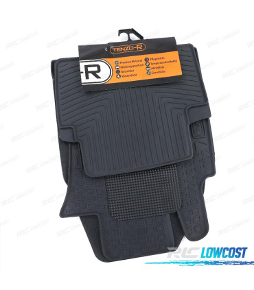 ALFOMBRILLAS GOMA NISSAN QASHQAI J10 JJ10 07-16 4 PIEZAS