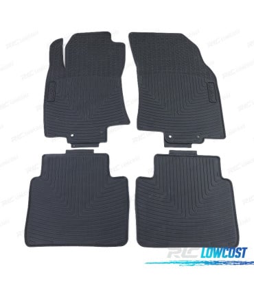 ALFOMBRILLAS GOMA NISSAN X-TRAIL T32 13- 4 PIEZAS