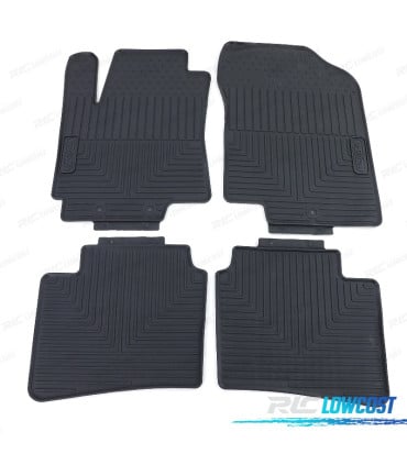 ALFOMBRILLAS GOMA KIA RIO UB 11-16 4 PIEZAS