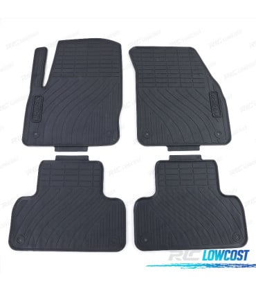 ALFOMBRILLAS GOMA LAND ROVER RANGE ROVER EVOQUE LV 11- 4 PIEZAS