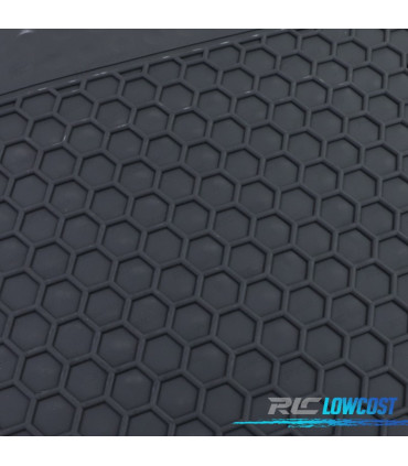 ALFOMBRILLAS GOMA RENAULT CLIO 3 05- BR CR 4 PIEZAS