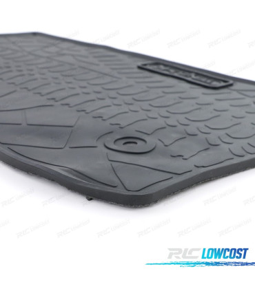 ALFOMBRILLAS GOMA JEEP WRANGLER JK 07-19 4 PIEZAS