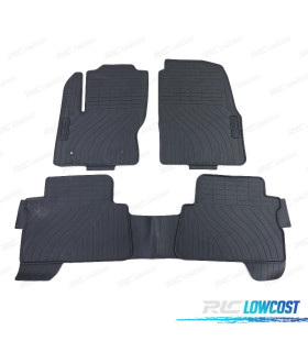 ALFOMBRILLAS GOMA FORD KUGA 2 DM2 12- 3 PIEZAS