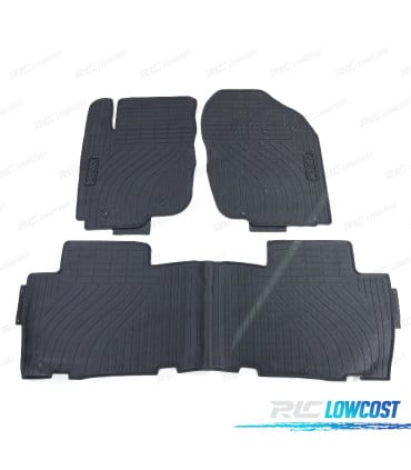 ALFOMBRILLAS GOMA TOYOTA RAV4 A3 05-13 3 PIEZAS