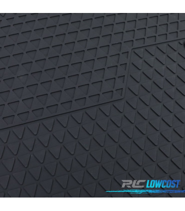 ALFOMBRILLAS GOMA VOLKSWAGEN VW SKODA SEAT 11- 4 PIEZAS