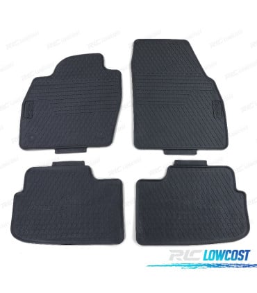 ALFOMBRILLAS GOMA VOLKSWAGEN VW POLO AW1 BZ1 17- 4 PIEZAS