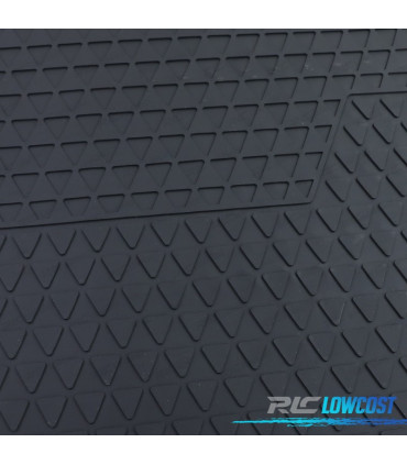 ALFOMBRILLAS GOMA VOLKSWAGEN VW POLO AW1 BZ1 17- 4 PIEZAS